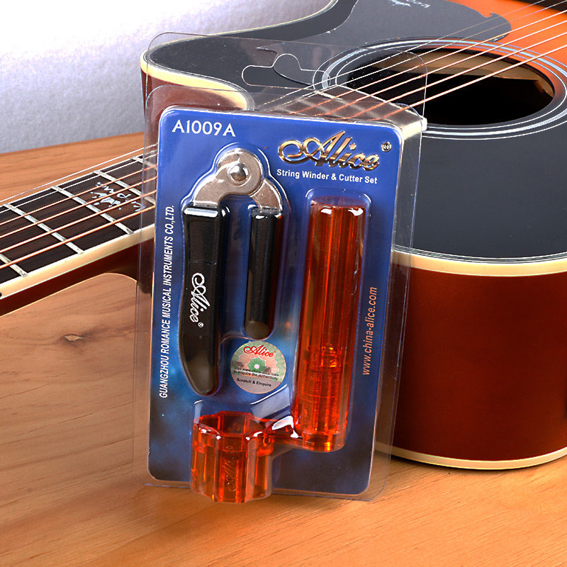 弦器正品alice爱丽丝吉他装弦换弦工具剪弦钳起上弦器