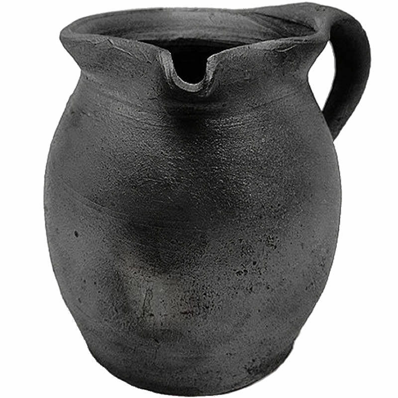 全国包邮云南土陶大理剑川黑陶茶具柴烧餐饮具公道杯