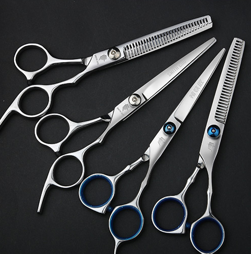 专业削发剪刀无痕牙剪手形理发平剪直剪发廊理发专用剪刀套装