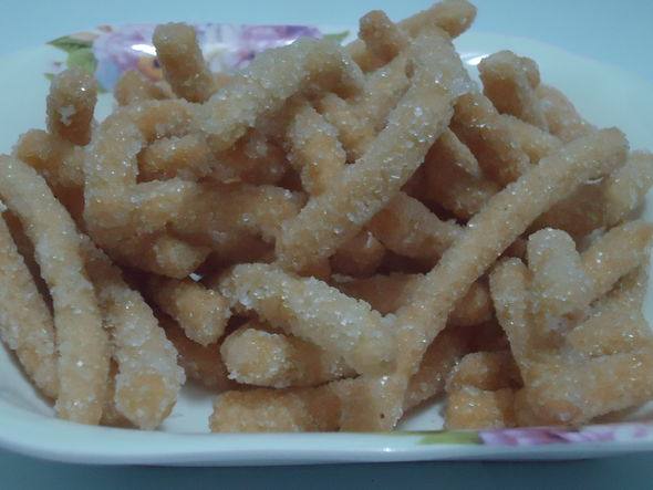 河源客家龙川油炸糖条怀旧传统糕点条装棒糖其它干货