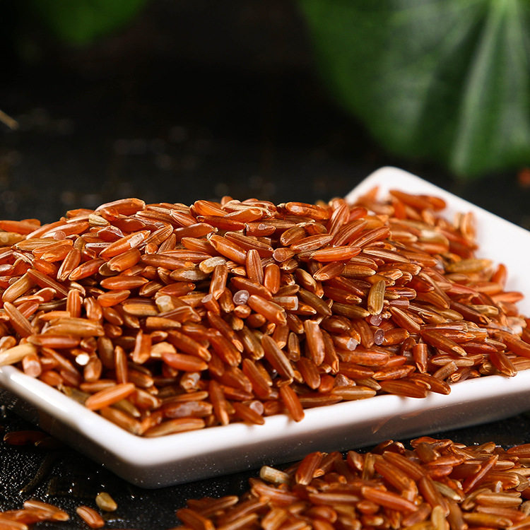 农家红米5斤食用东北自产粳米红血糙米五谷杂粮其它粮食