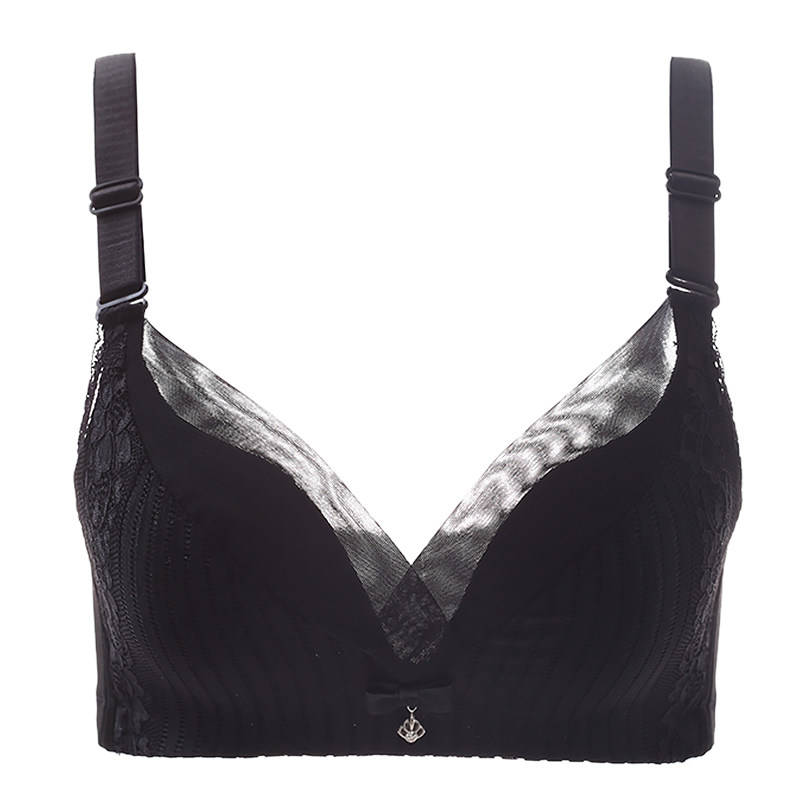 雅丽超薄款大胸显小胖mm胸罩内衣文胸