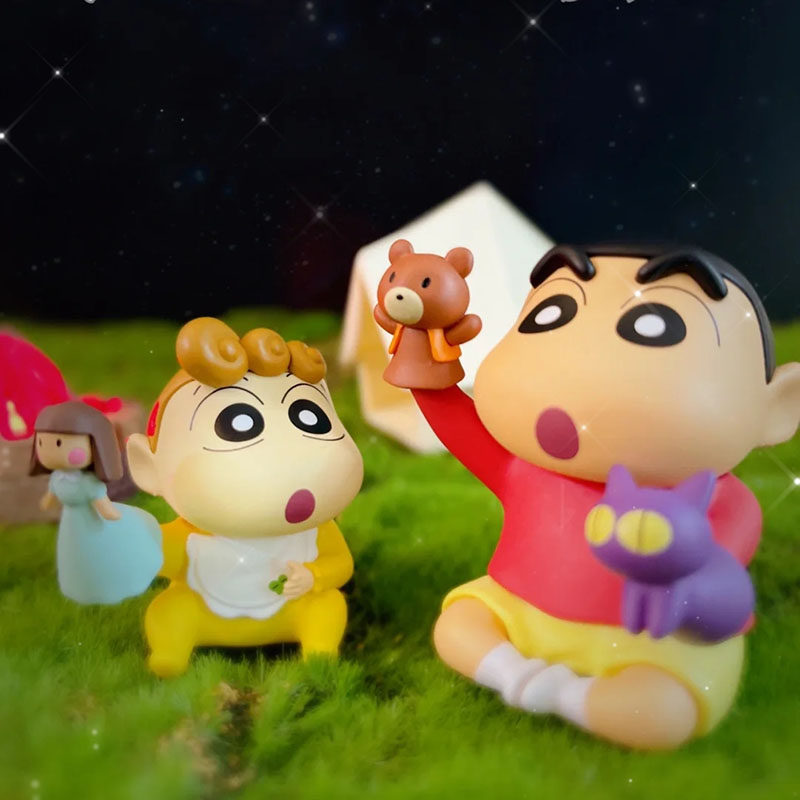 蜡笔小新日常生活系列盲盒52toys确认指定手办摆件玩具潮玩盲盒