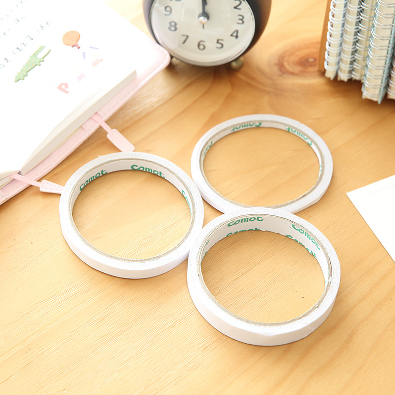 双面双面胶胶带高粘超薄学生胶布胶纸手工diy双面胶带