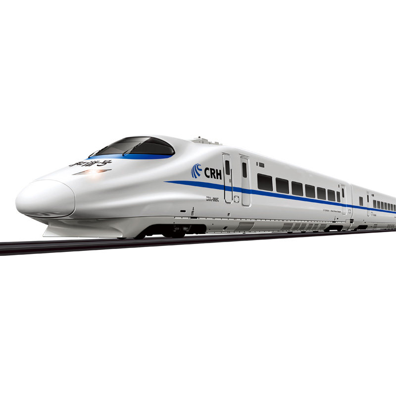 古典电动高铁小火车轨道仿真和谐号动车模型儿童电动