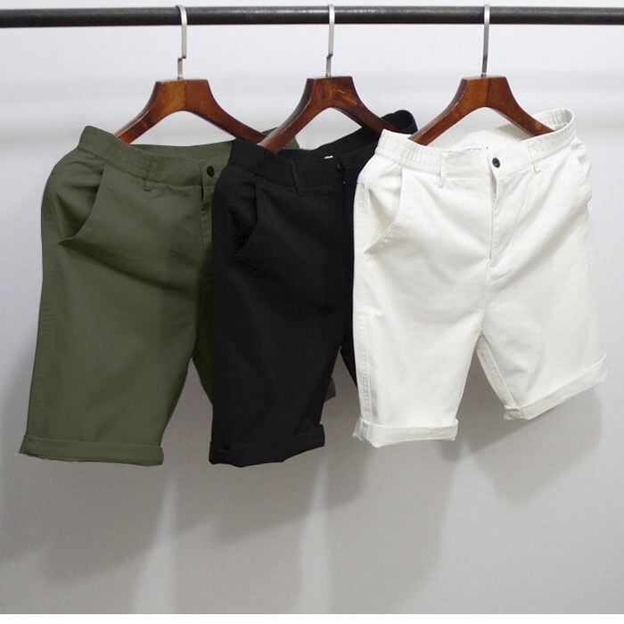 港风五分裤男夏季短裤外穿潮牌ins宽松百搭休闲5分裤日系潮流中裤