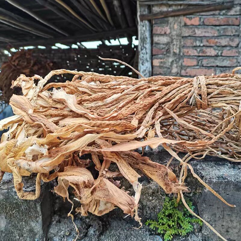 芋苗农家脱水蔬菜芋荷自然晾晒芋头苗芋禾干脱水蔬菜