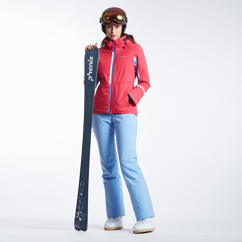 滑雪服侧面图片