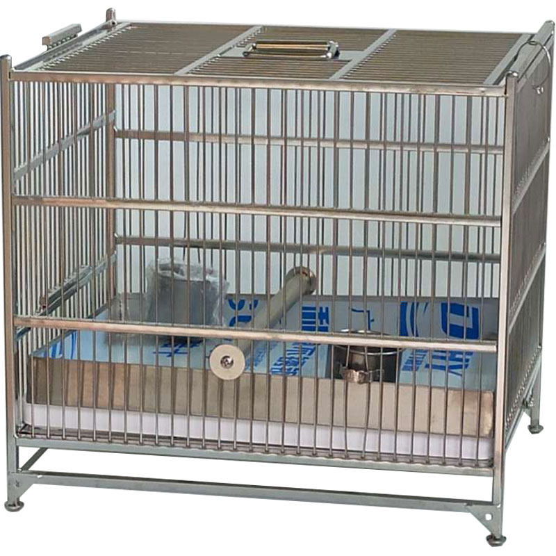 不锈钢鸟笼大号八哥玄凤鹩哥笼子别墅专用鸟用鸟笼
