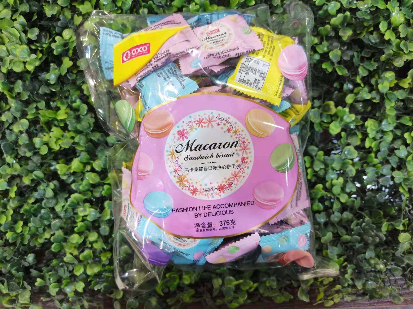 菲律宾进口网红迷你coco马卡龙综合合口味夹心休闲夹心饼干