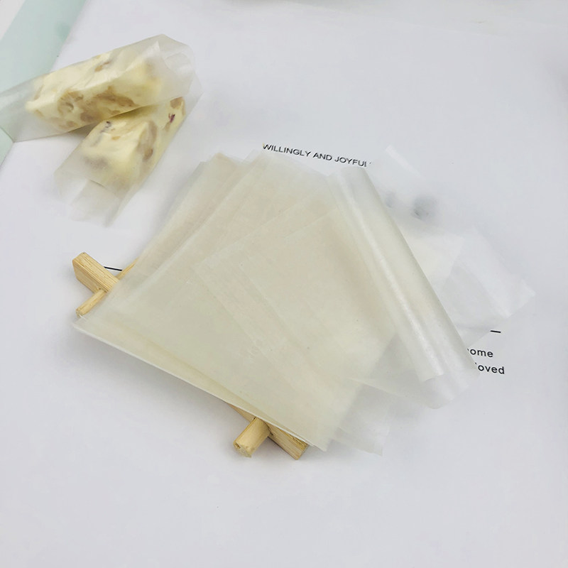 糖纸可食用糯米牛轧糖包装纸包装糖衣糖果江米烘焙用纸