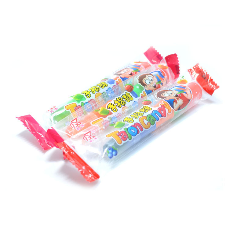 零食儿童怀旧魔鬼手指10g30支水果果味棒棒糖糖果