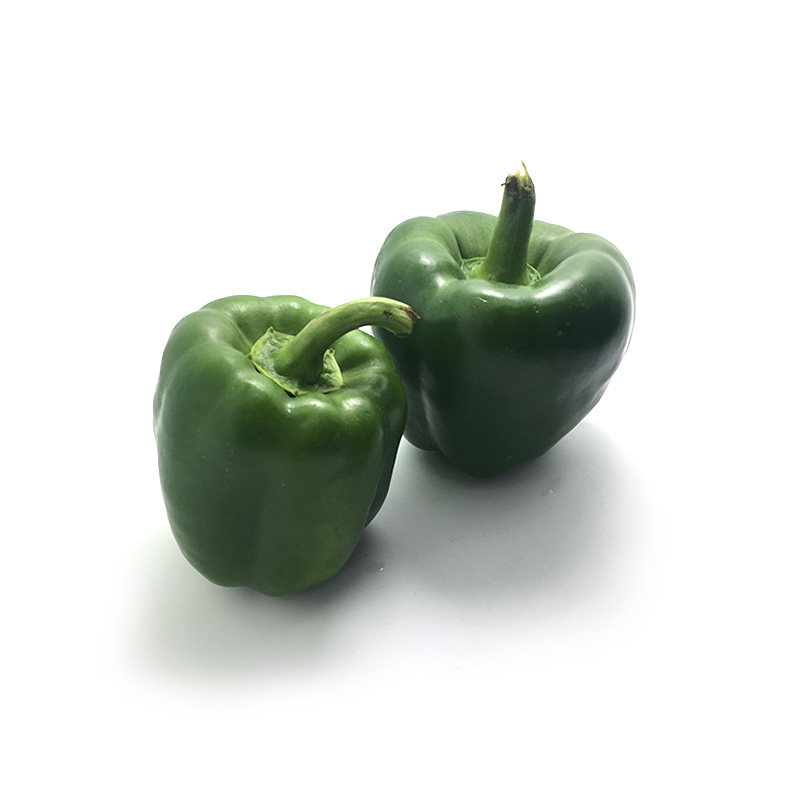 【露泽鲜蔬】新鲜绿彩椒 青圆椒 灯笼椒 甜椒500g