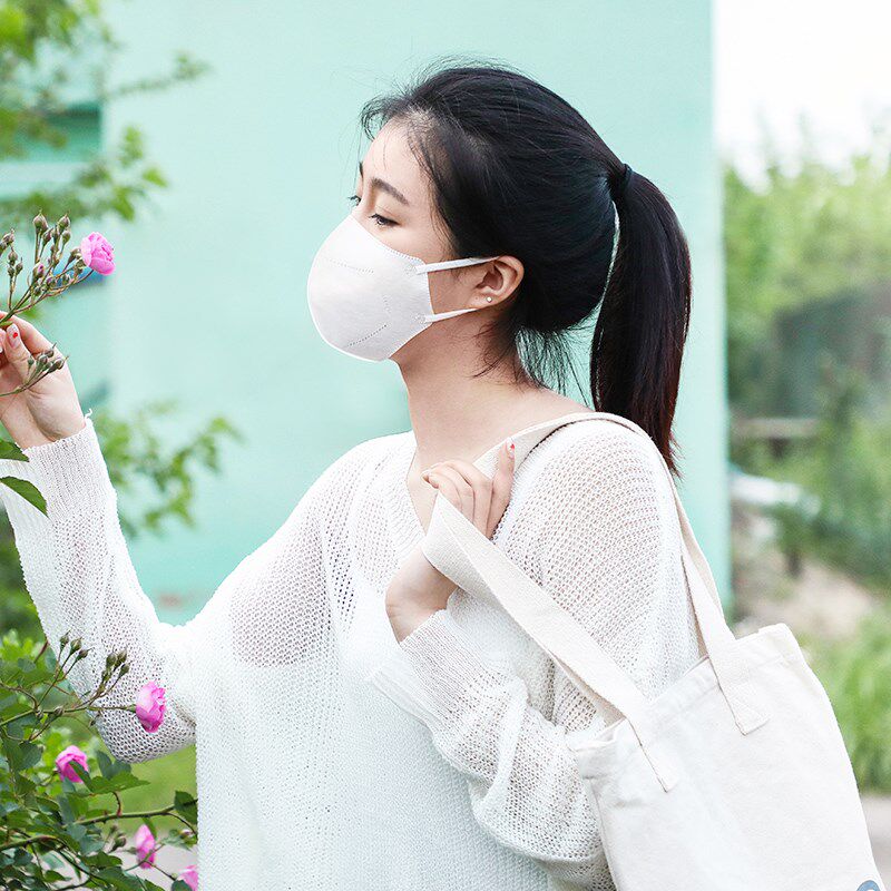 airpop3d立体白色无纺布口罩一次性女男口罩