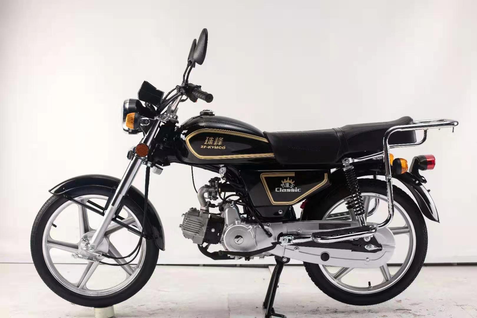 珠峰摩托车电喷110cc经典复古嘉陵70款摩托助力摩托车整车