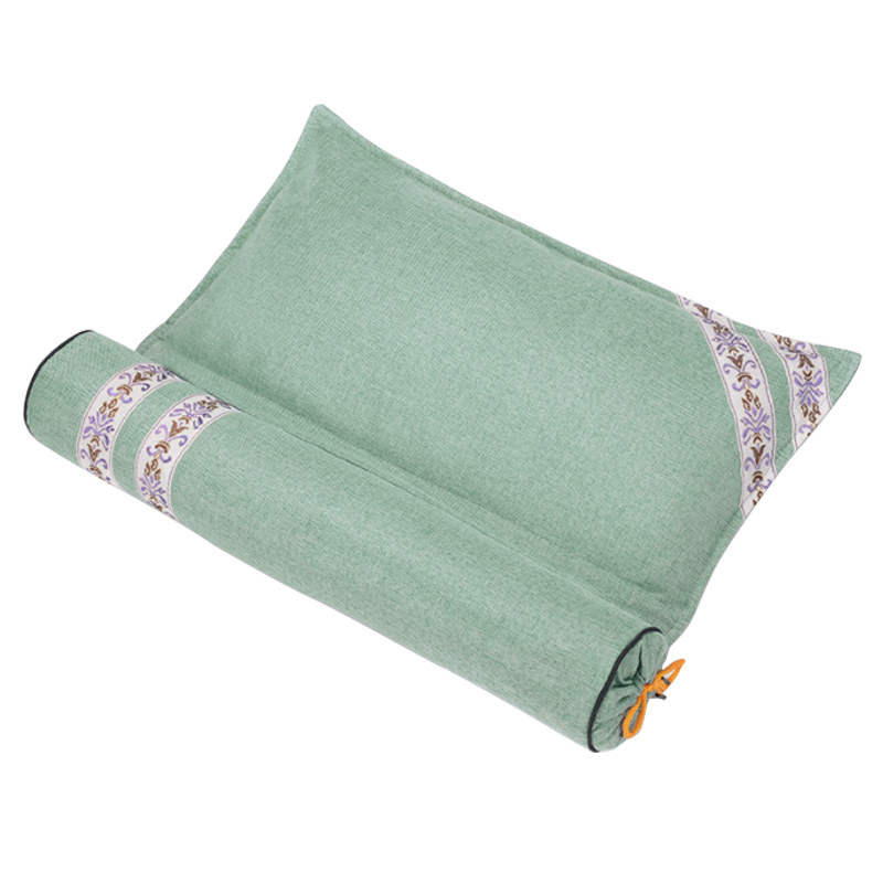 颈椎艾草枕头睡眠多功能修复枕圆睡觉专用艾灸艾灸