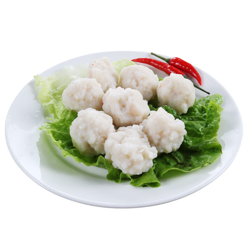 潮汕美食手打墨鱼滑200g*3盒新鲜墨鱼丸子火锅麻辣烫食材章鱼丸子