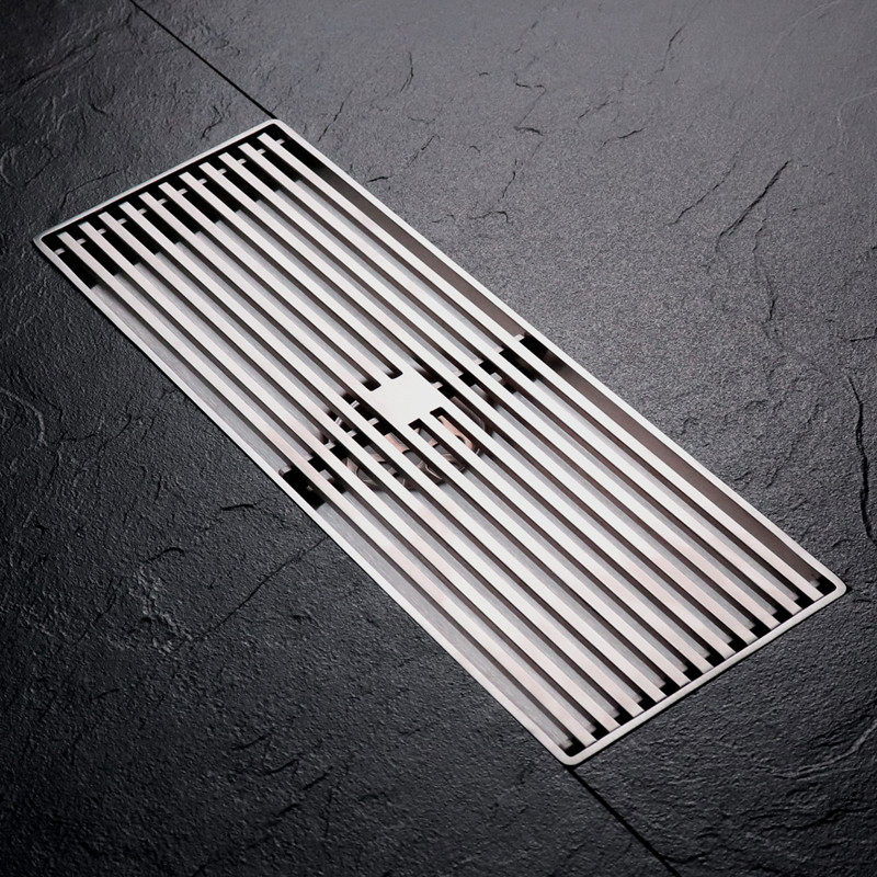 地漏长条不锈钢加厚防臭卫生间排水长方形浴室淋浴房地漏