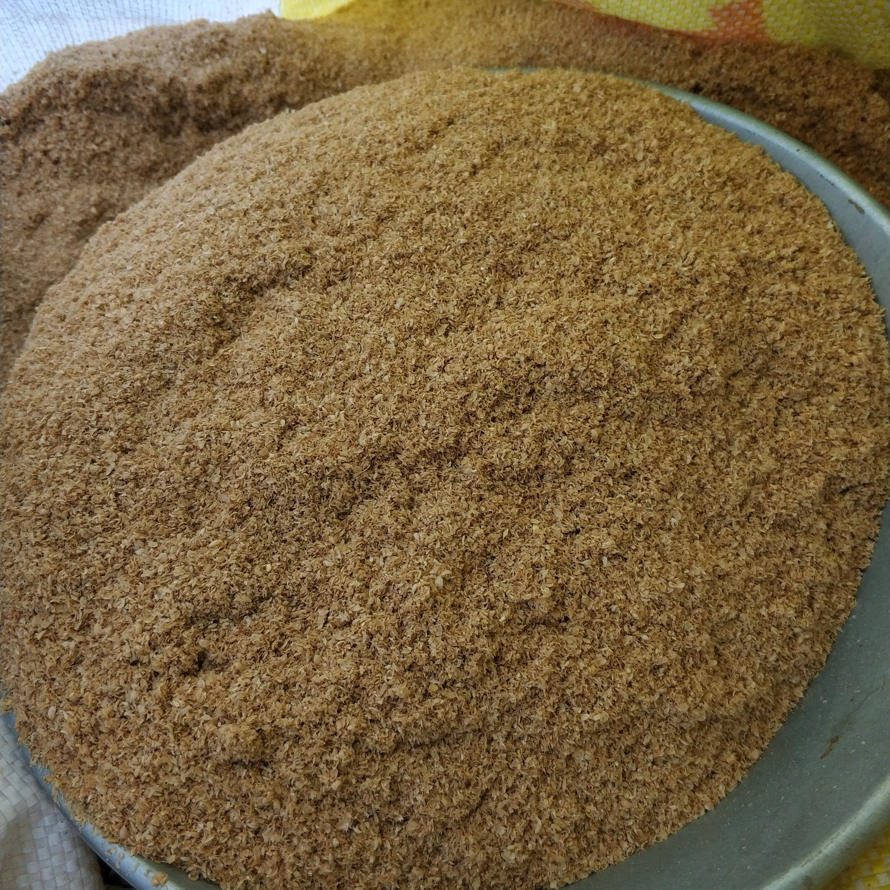 山西太行山纯黄小米米糠包邮谷子皮谷粗糠猪鸟饲料原料