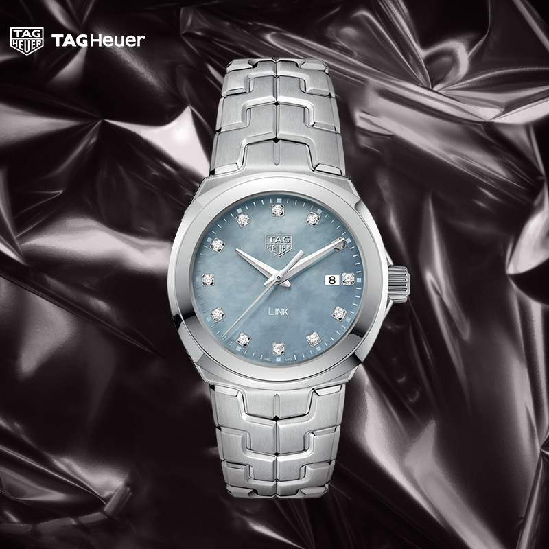 tagheuer泰格豪雅官方正品link系列石英瑞士表女表