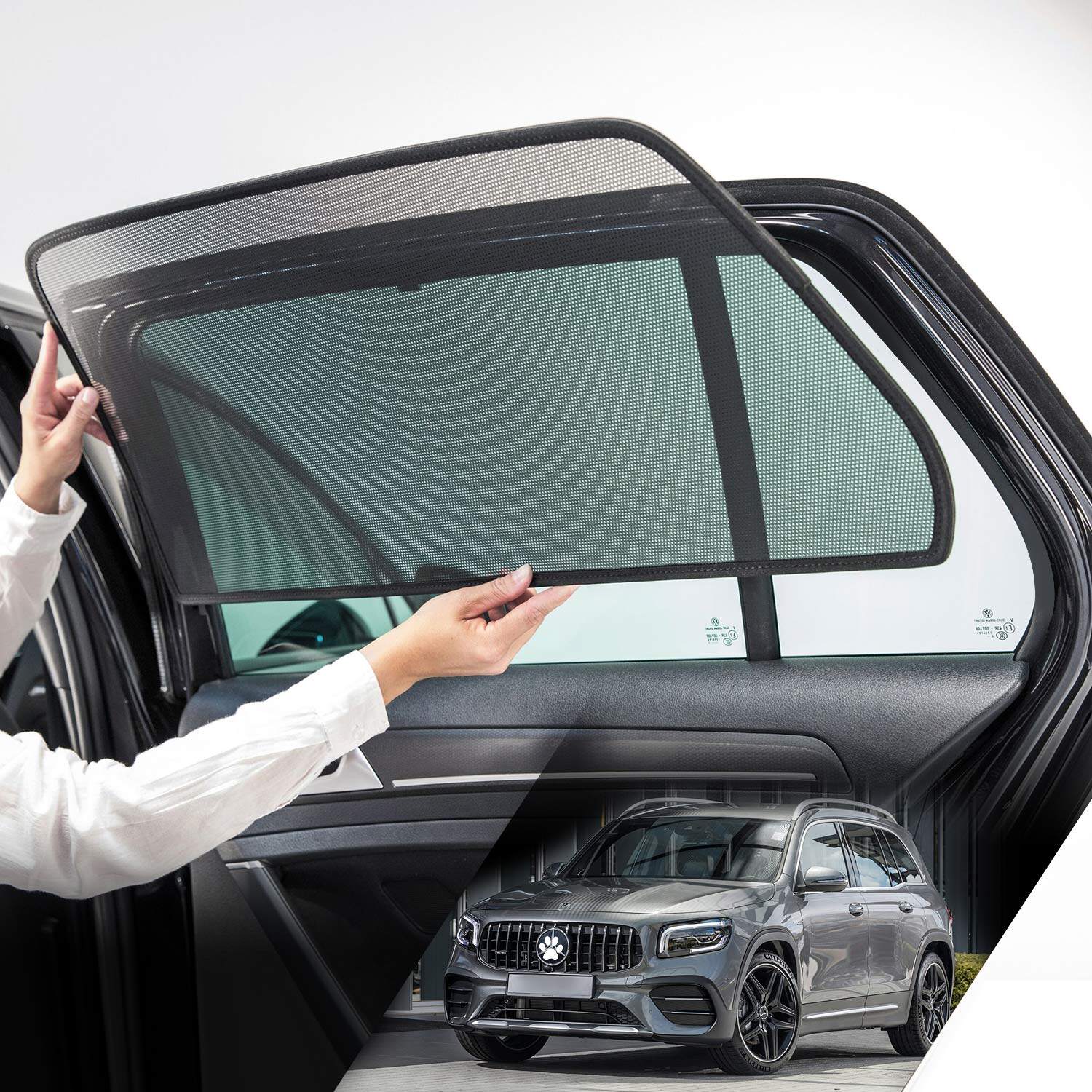 2020奔驰glb汽车车窗遮阳帘防防晒隔热车内车用窗帘