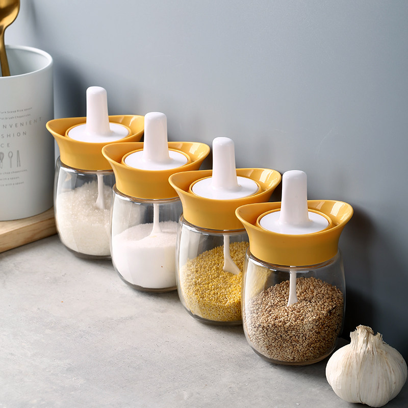 轻奢调料盒家用厨房调料罐组合套装调料瓶调味瓶罐用品大全收纳盒