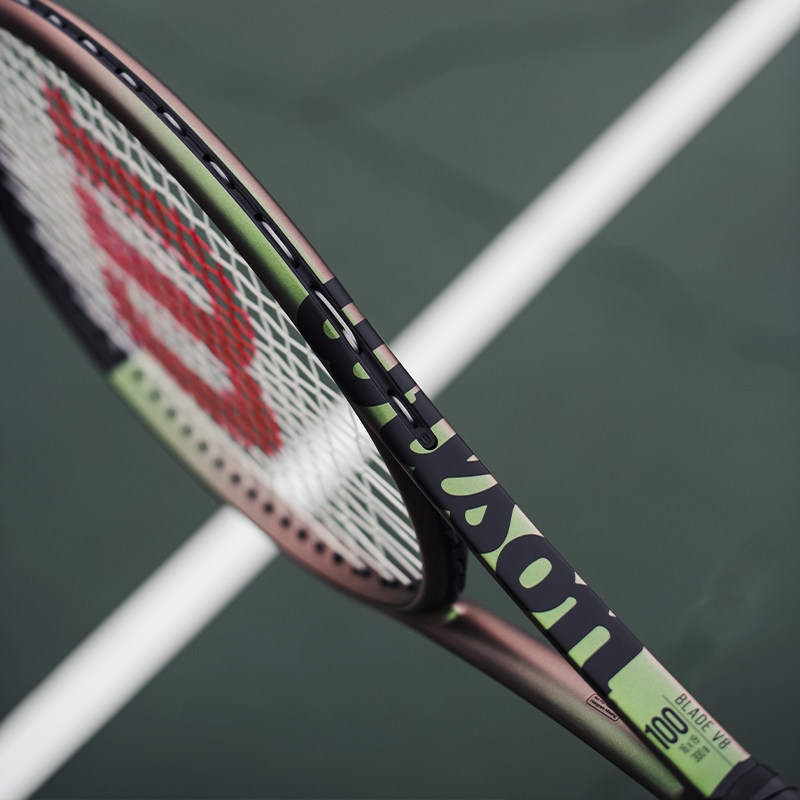 2021新款威尔胜wilsonbladev8网球拍哈勒普专业碳纤维网球拍