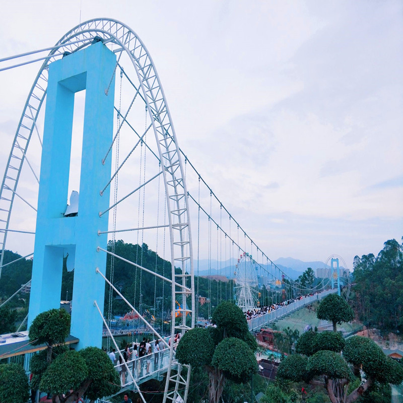 [东莞常平隐贤山庄-大门票 3d玻璃桥 动物园 华夏春秋]春游套票b玻璃