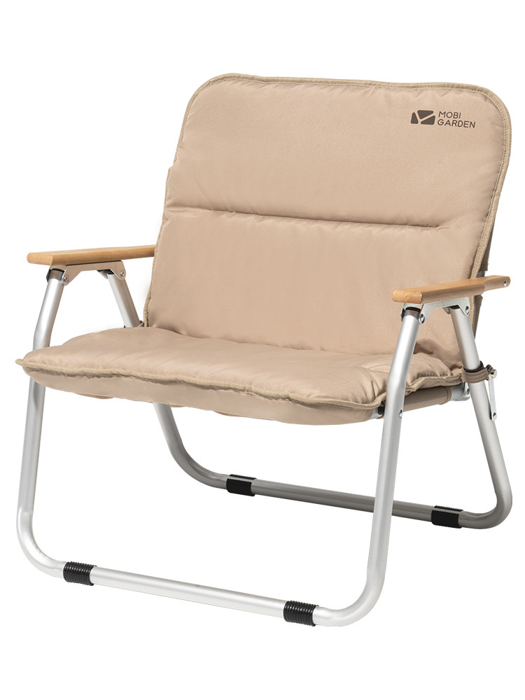 牧高笛户外精致露营单双人椅子便携kermit克米特靠背折叠椅凳子ym