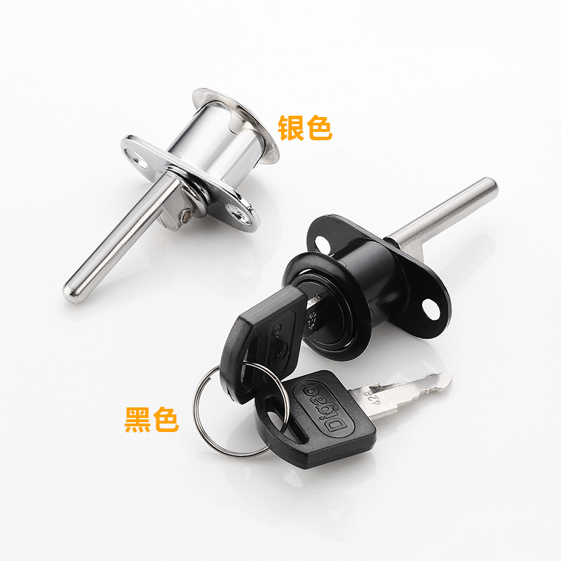 办公桌文件柜锁芯柜门锁三联抽屉锁柜柜子家用家具家具锁
