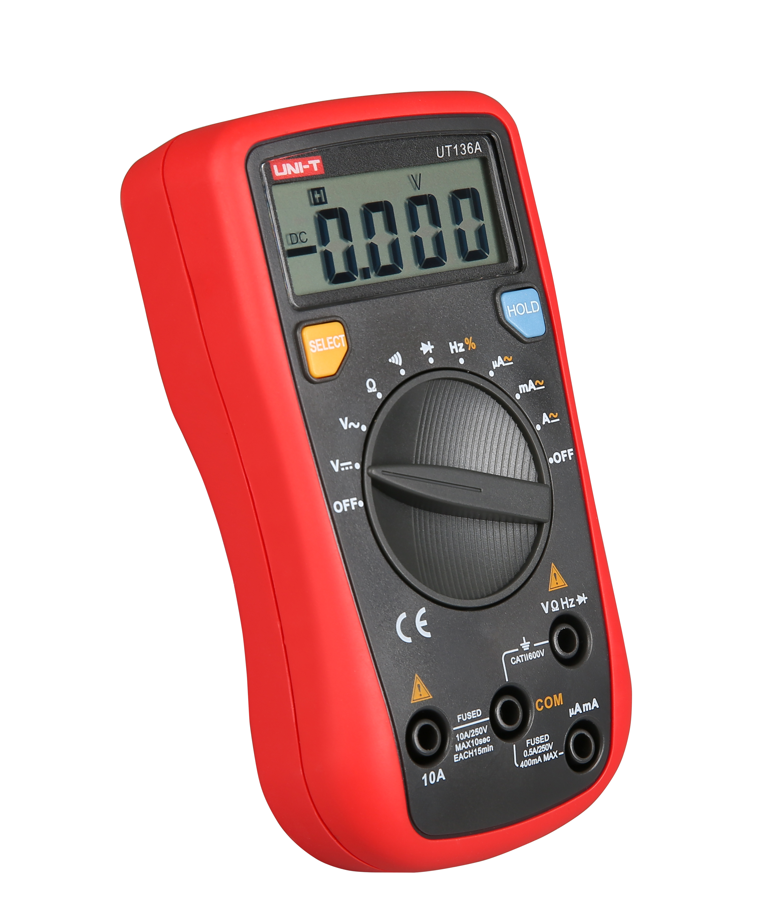 优利德数显万用表高精度便携式数字小型袖珍ut136b万用表