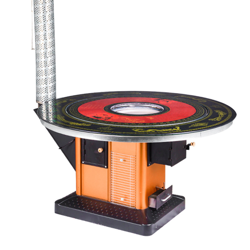 冬季取暖炉煤炭烤火炉家用柴煤两用回风炉农村柴火炉灶室内采暖炉