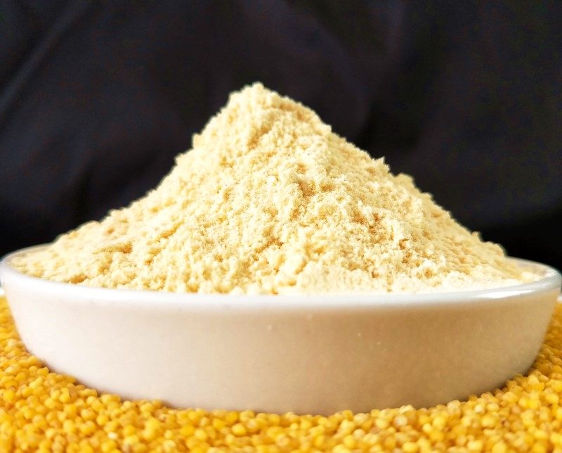 小米面粉5斤包邮农家现磨新鲜杂粮面小米粉面粉