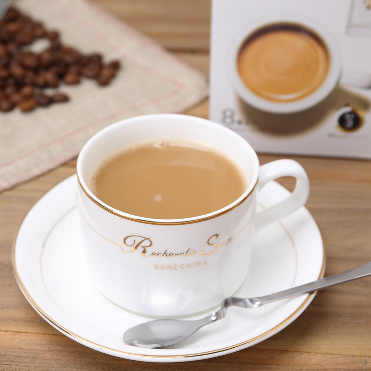 日本进口agfblendycafelatory醇厚牛奶拿铁速溶速溶咖啡