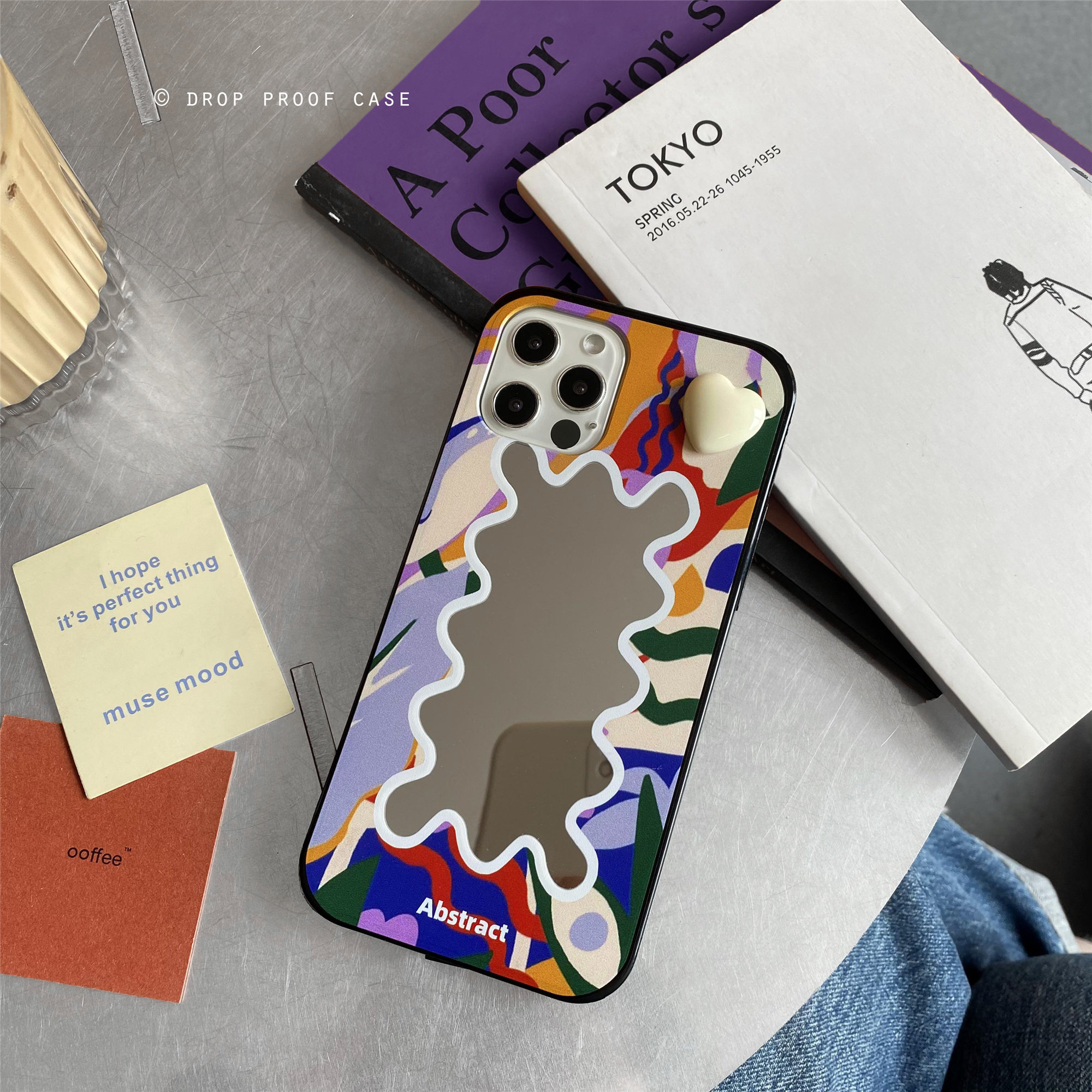 荣耀镜面艺术手机p40pro9xpro畅玩v30pro防摔20pplus手机保护套