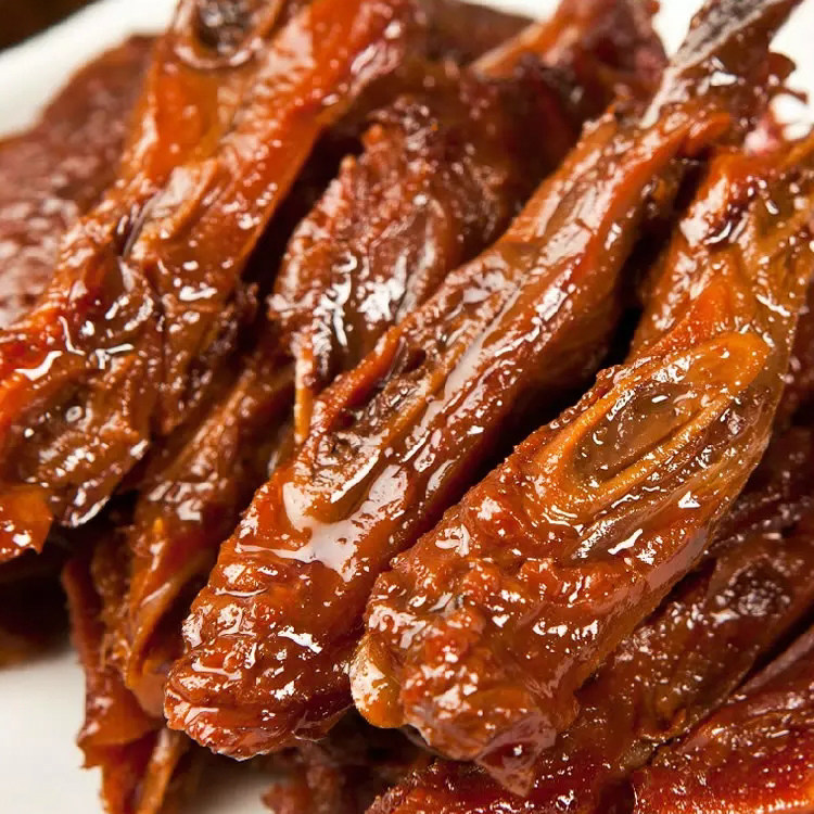 正宗仙都辣酱板鸭 香辣鸭排 湖南特产鸭肉类零食 休闲办公室食品