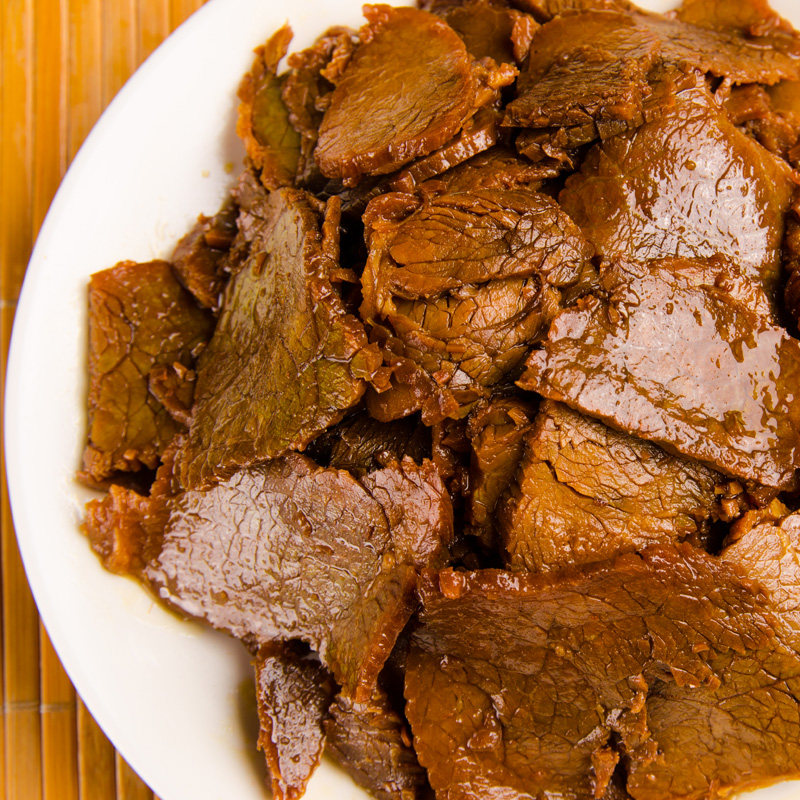 仙都酱牛肉湖南特产香辣熟食小吃卤牛肉片真空零食小包装包装零食