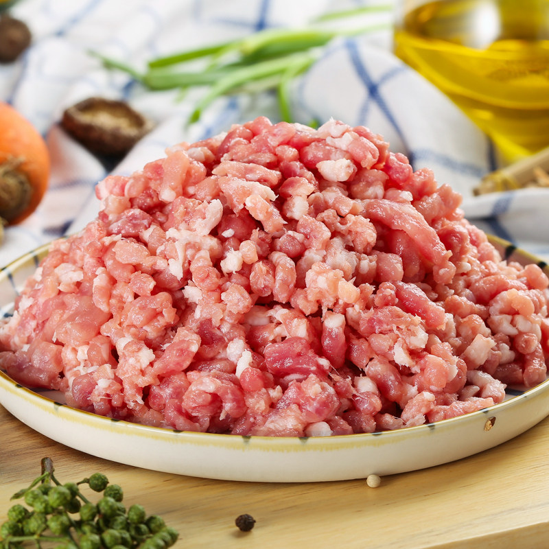 肉馅猪肉新鲜五花冷冻生鲜鲜肉农家土猪前腿生猪肉