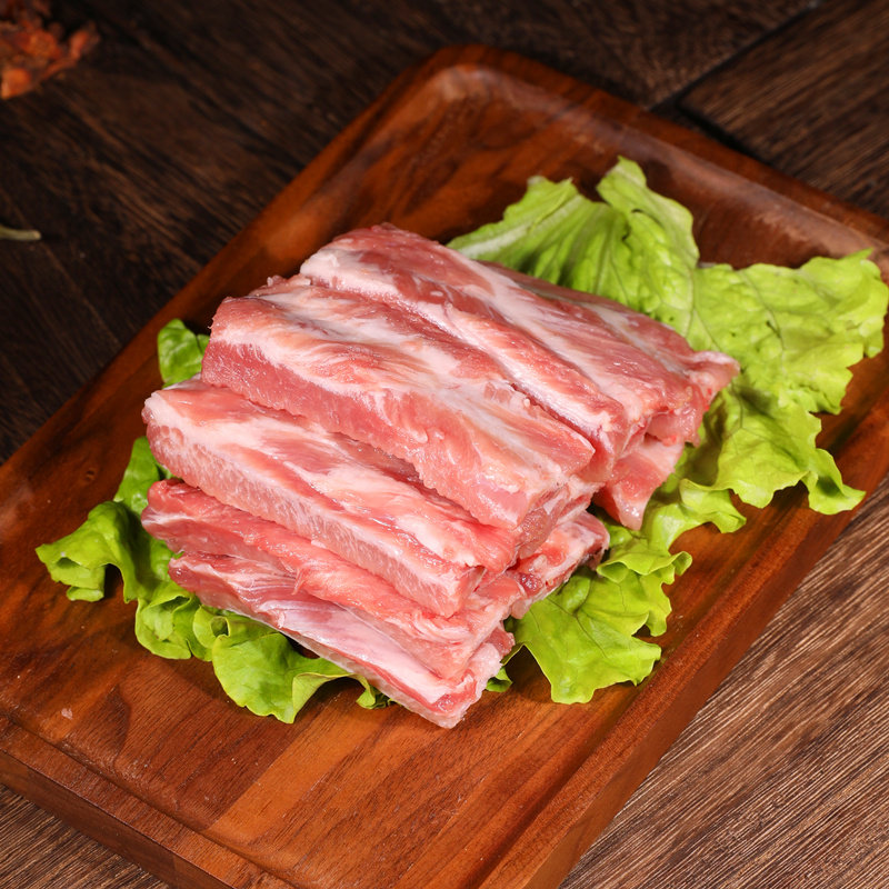 排骨北京新鲜猪排500克猪精农家猪肉全店158元生猪肉