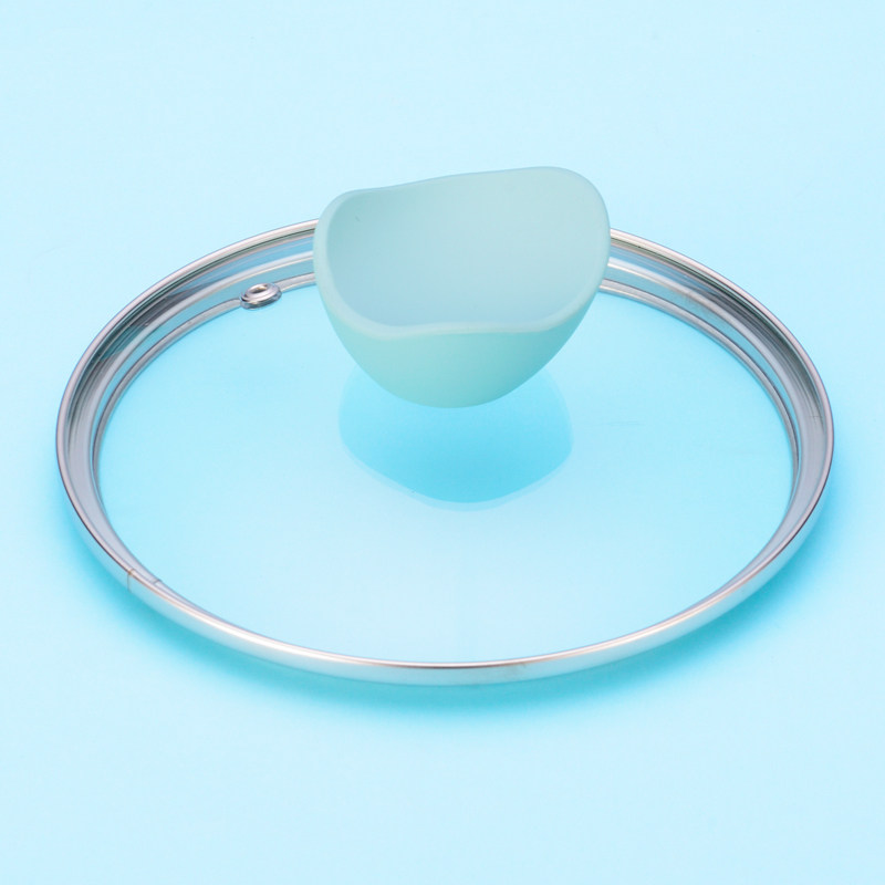 锅盖钢化玻璃家用透明盖子不粘锅通用奶锅辅食炒锅锅盖