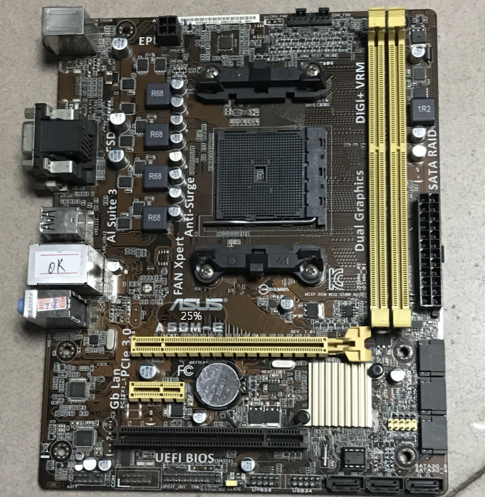 华硕f2a55m电脑主板主板