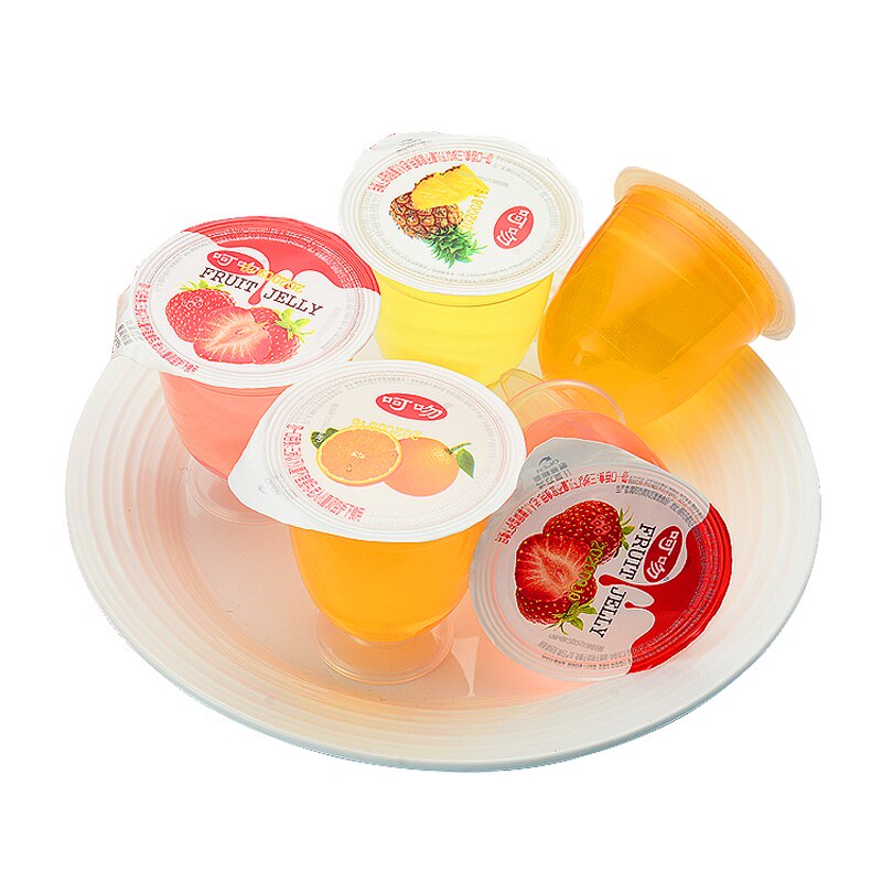 果冻酒杯椰果果肉果味休闲甜品散装整箱儿童果冻
