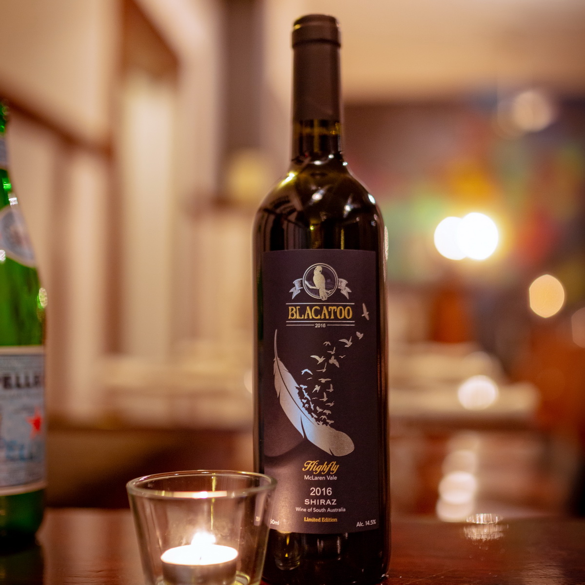 窖藏5年西拉红葡萄酒红酒澳大利亚原瓶进口实拍海风干红静态葡萄酒