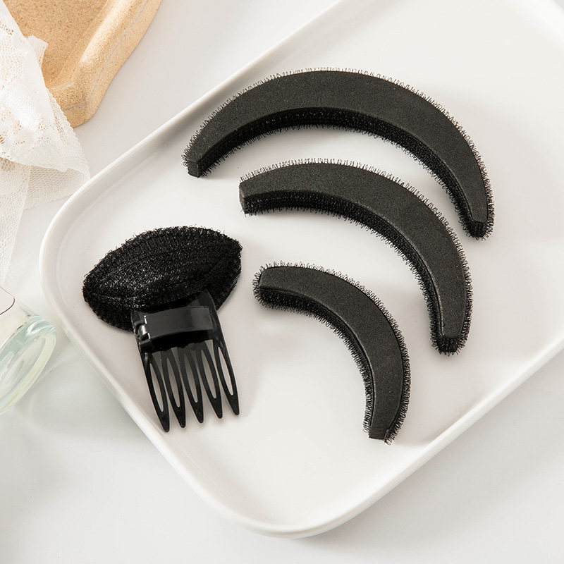 垫发器增高头发蓬松隐形无痕海绵垫头顶刘海发根神器蓬蓬贴盘发夹