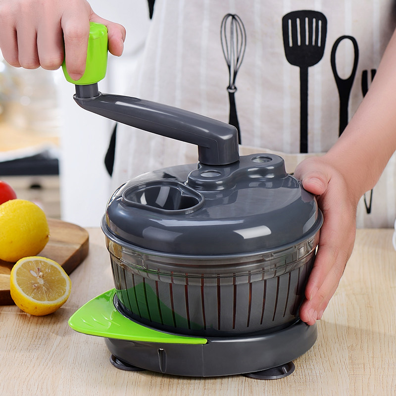 帮你家用手动绞肉机饺子馅厨房手摇绞菜搅拌碎菜机切辣椒碎肉神器