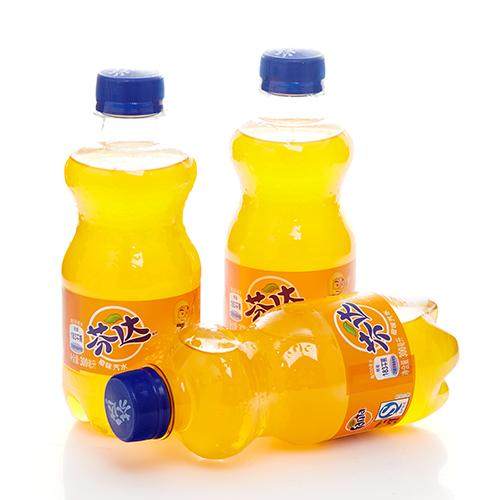 可口可乐芬达碳酸饮料橙味汽水300ml12塑料小瓶江浙沪碳酸饮料