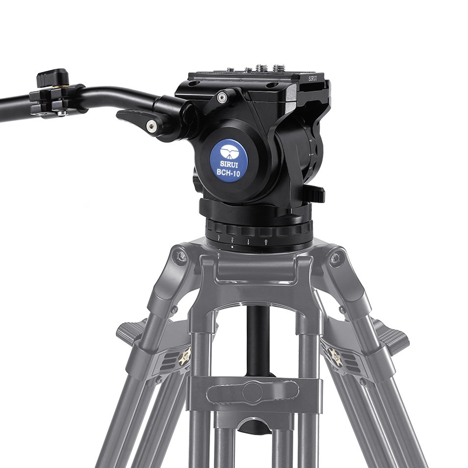 sirui思锐bch-10广电液压摄像云台多档档位调节云台