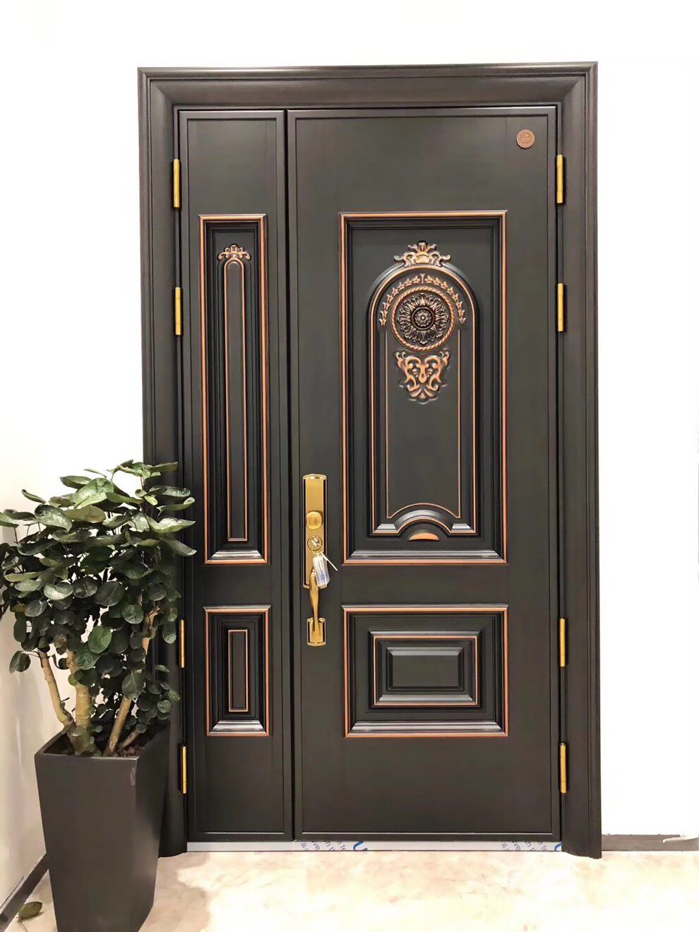 德诺特防盗门钢木门甲级防盗门进户门安全门庭院门入户子母门家用