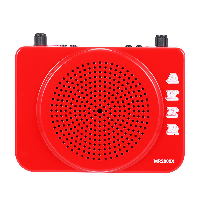 aker爱课mr2800x大功率扩音器蓝牙老师教学小蜜蜂锂电池扩音器