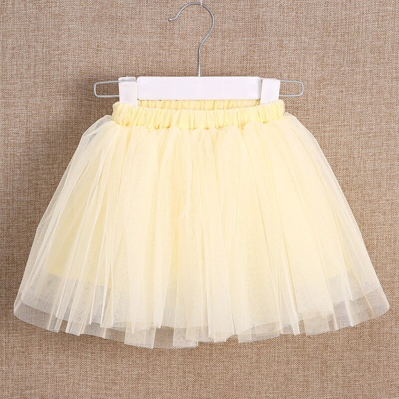 2019新款儿童半身裙夏装 女童网纱半截半裙 大童小女孩公主短裙子